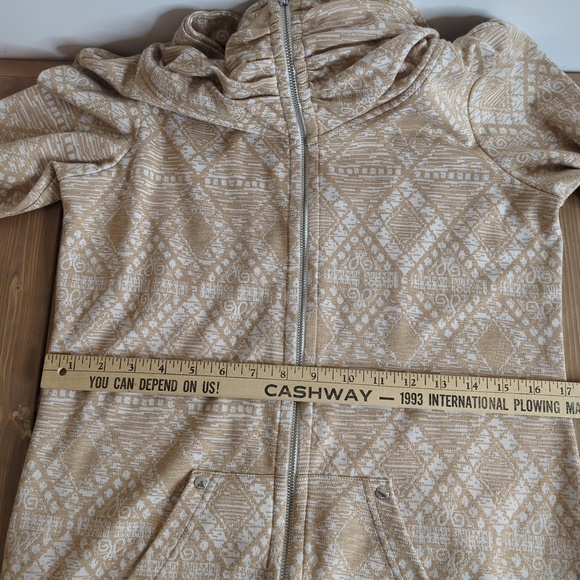 Tonia DeBellis Full Zip Cowl Neck Sweater Jacket - Picture 12 of 16